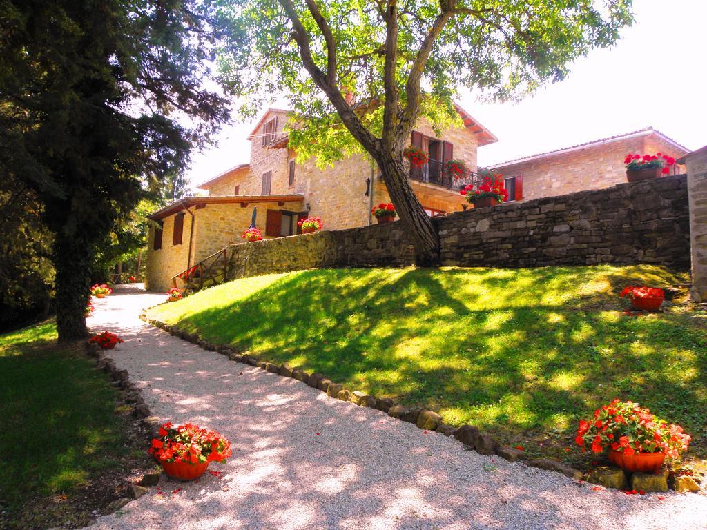 Aurora Villa Gubbio Buitenkant foto