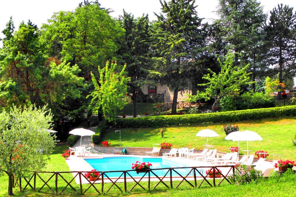Aurora Villa Gubbio Buitenkant foto